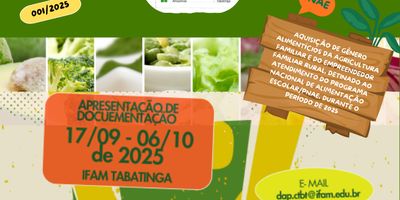 Chamada Publica 001/2025