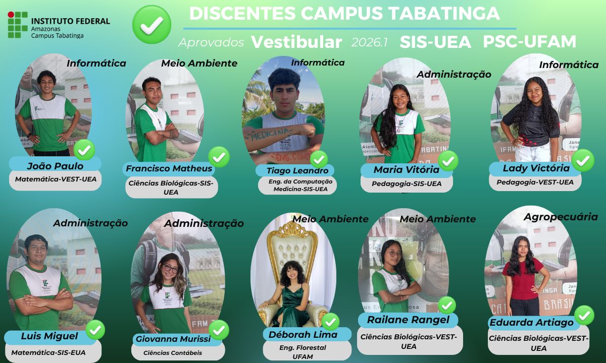 Discentes Campus Tabatinga
