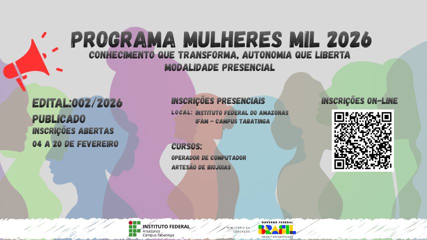 EDITAL Nº 002/2026-CTB/IFAM DE 04 DE FEVEREIRO DE 2026